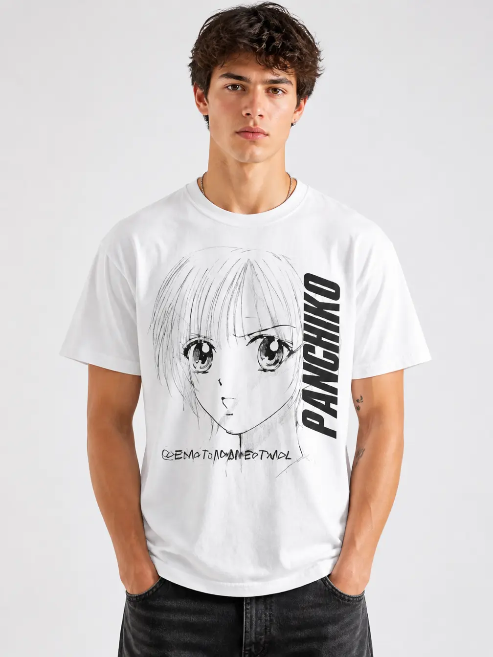 Panchiko T-Shirt - Rock Music Shirt Cool Vintage Tee- Unisex Menswear & Womenswear - Streetwear Tops - Casual Cotton Crewneck Shortsleeve Tshirt Graphic Quote