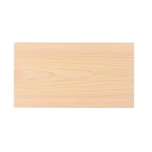 Hinoki Cypress Reversible Wood Board  17.3" X 9.5" X1.2" Chopping Butcher Serving Solid Single Piece No Joint Glue | Holiday Gift