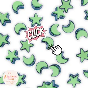Moon and Star Clicker 2 Pack