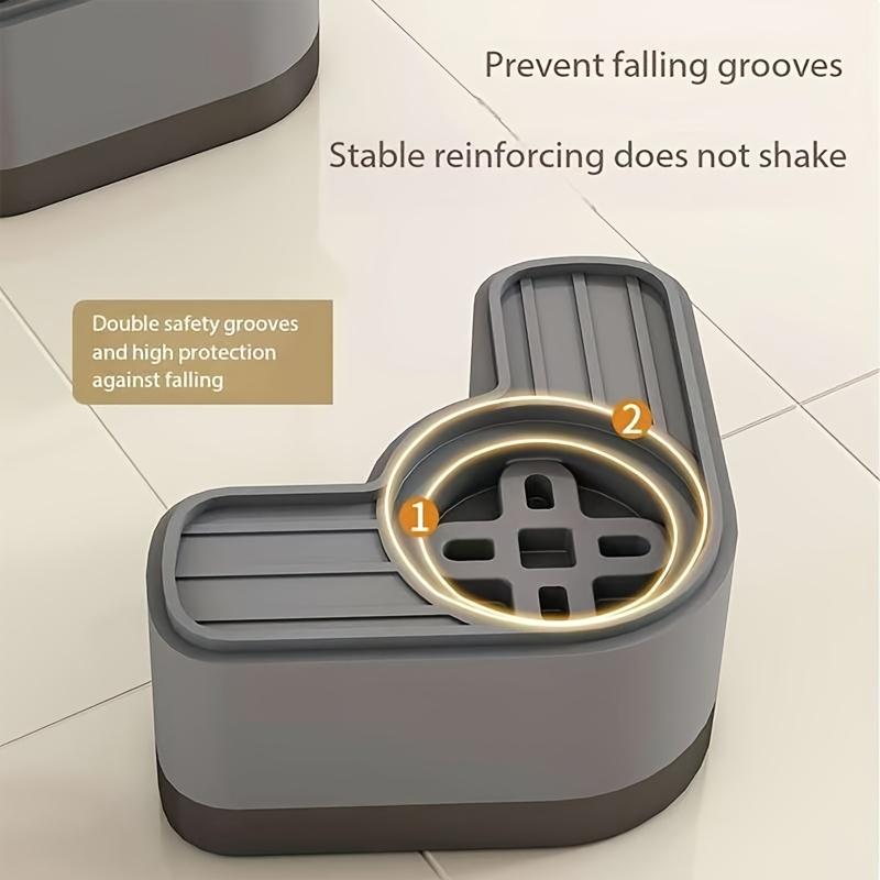 4x Anti Vibration Pads Non Skid Multifunctional Floor Protection Accessories Washer Dryer Avoids Moving for Washing Machine