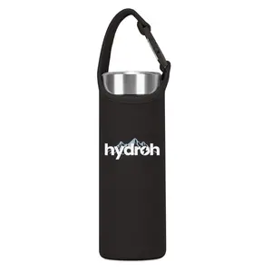 Hydroh 15oz Hydrogen Water Bottle Sleeve: Viral Gym & Travel Protection | Aesthetic & Shockproof Cover with Carry Strap