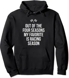 Racing Season Favorite Drag Stock Sprint Race Car Fan Gift Pullover Hoodie