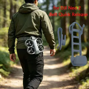 Waist Belt Hook for Dji Neo 2, Drone Back Hook, Secure Attachment, Ideal for Outdoor Activities, Durable Design, Easy to Use
