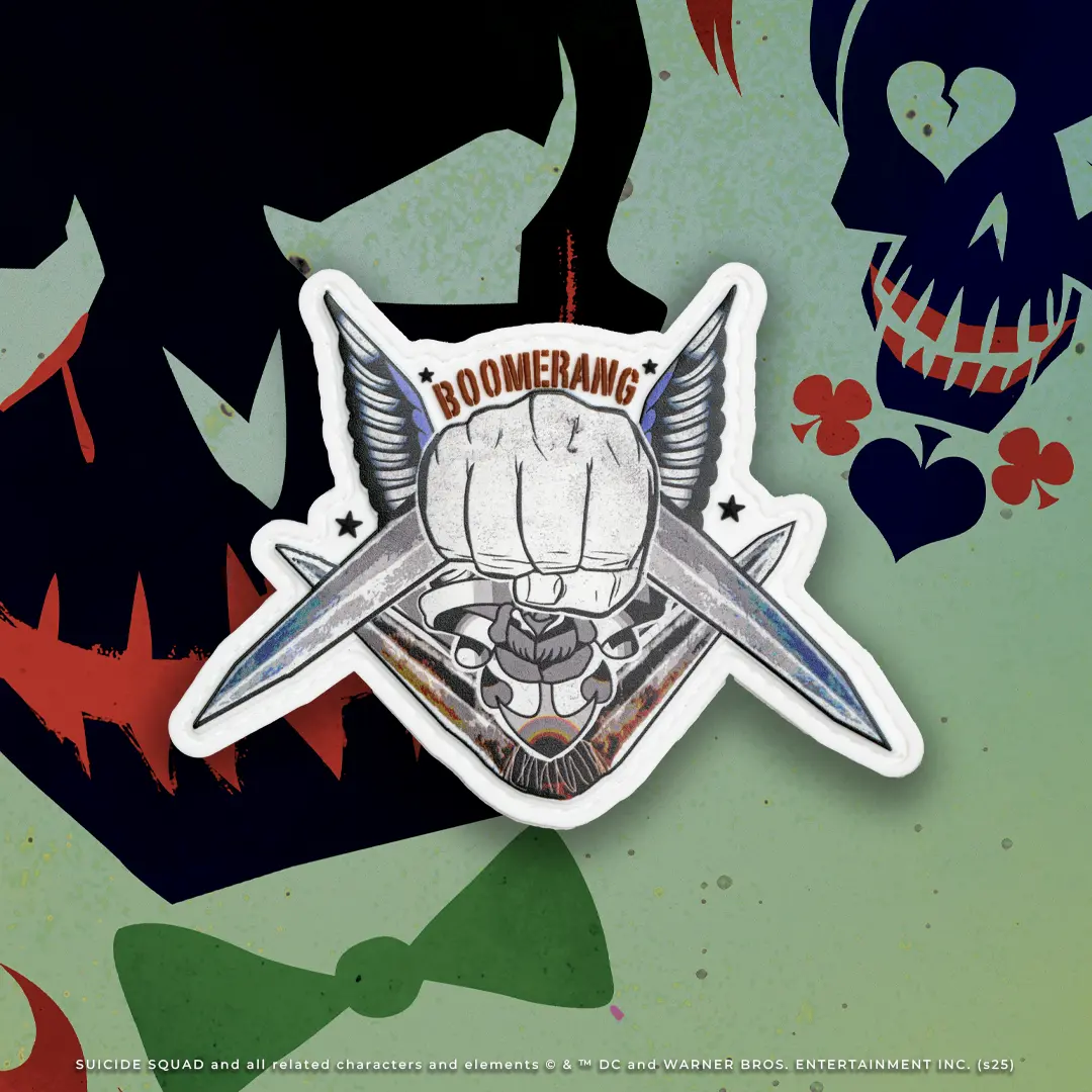Suicide Squad Boomerang Patch Sale Suicide Squad Boomerang Patch Sale