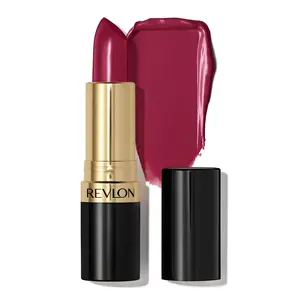 Revlon Super Lustrous Creme Lipstick, Creamy Formula, 046 Bombshell Red, 0.15 oz Gloss Lipgloss