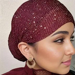 Women's Lace Hair Bonnet - Stretchable, Soft, Breathable, Lightweight Cap with Rhinestone Decoration, Urban Easter Theme, No Feathers, Non-Electric, Elastic Drawstring for Comfortable Fit, Rhinestones,summervibes
