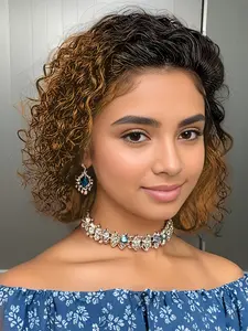 Short Bob Pixie Cut Deep Curly Human Hair Wigs for Women, Glueless Curly Wig, 13x4 Lace Front, 180% Density, Pre-Plucked Hairline, Natural Look