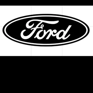 Ford plate sticker decal