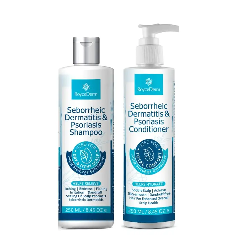 Roycederm Herbal Healthy Shampoo and Conditioner Gentle Haircare