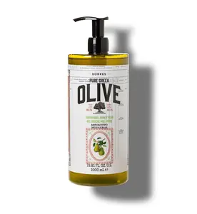 Pure Greek Olive Shower Gel Honey Pear 1 Liter