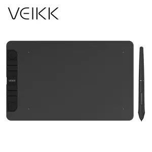 Veikk Electronic Drawing Tablet VK1060PRO 10*6 inch with 16384 Level Pen Pressure Support Windows Mac Android Use for Online Teaching  Digital Art Online Meeting