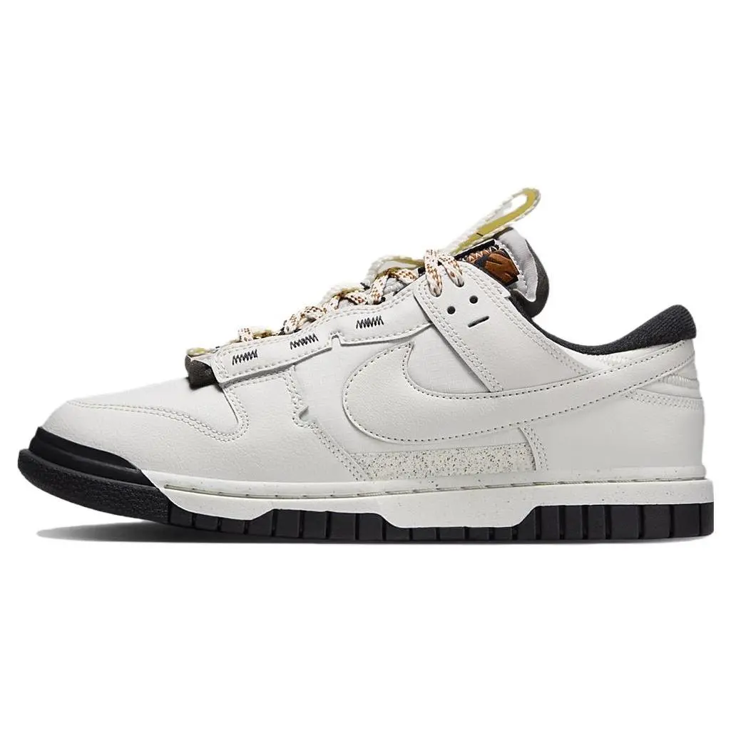 Nike Air Dunk Jumbo Phantom' Stylish Low Top Skate Shoes Men's White FB8894-002