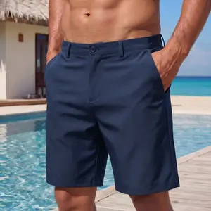 Men’s casual shorts, new for summer—stylish and versatile mid-length shorts with soft, comfortable fabric, suitable for leisure, the beach, and everyday wear.