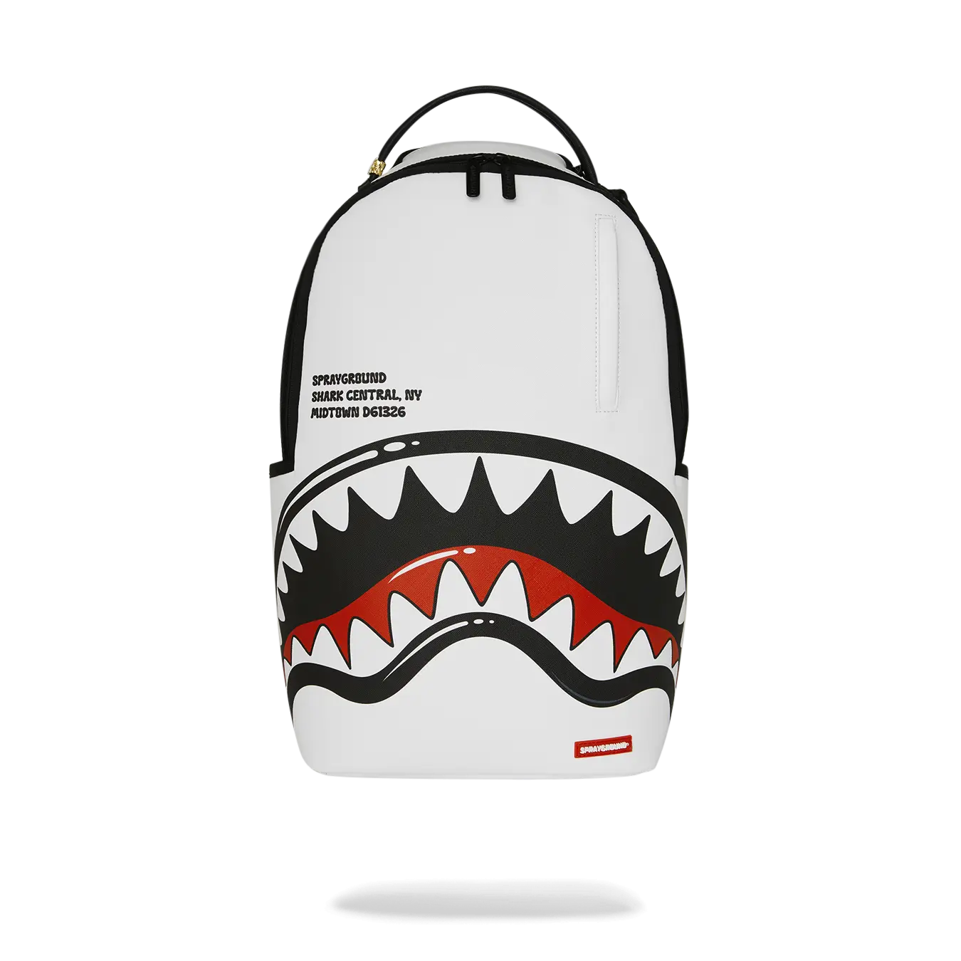 SHARK CENTRAL BUBBLE SHARK (WHT) BACKPACK SHARK CENTRAL BUBBLE SHARK (WHT) BACKPACK