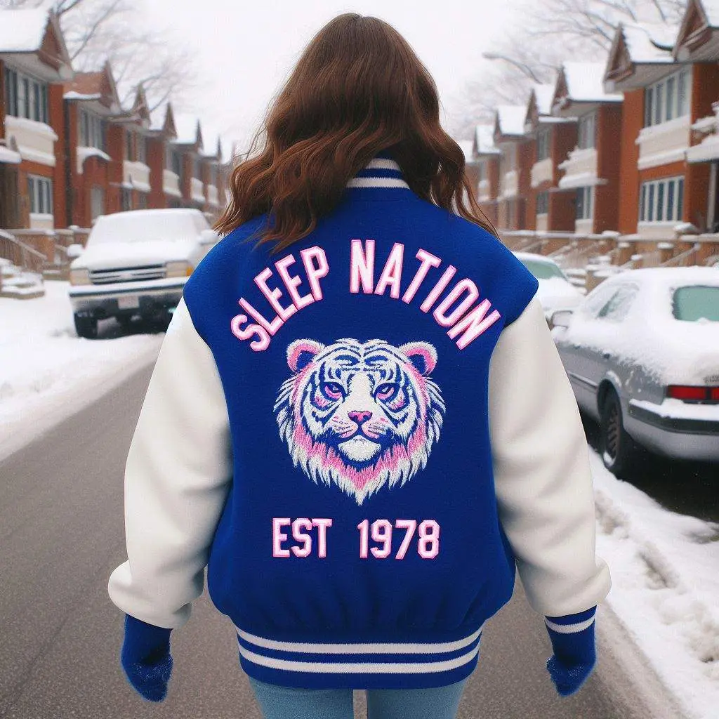 Women's Varsity Letterman Jackets by Sleep Nation