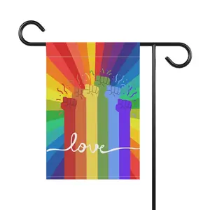 Rainbow, Love, Pride LGBTQ, Garden Flag, House Flag, Welcome, Gift