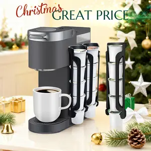 K Cup Holders: 5 Colour Coffee Pod Holders for Keurig, K Cups Holder, Space Saving K pod Storage | Organizer, Perfect for Counters Small Space & Wall Mount