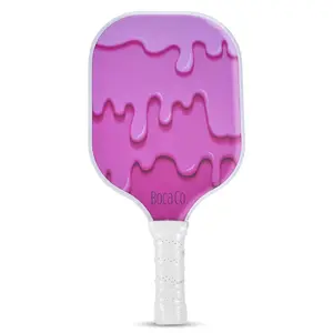 Pink Drip Pickleball Paddle
