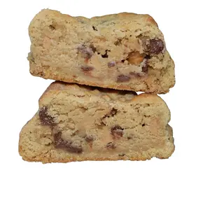 Peanut Butter Paradise Cookie 4-Pack Giant Gooey Delight with Creamy Peanut Butter & Milk Chocolate Chips 6 oz Snack Biscuit Crunchy Soft Cookie