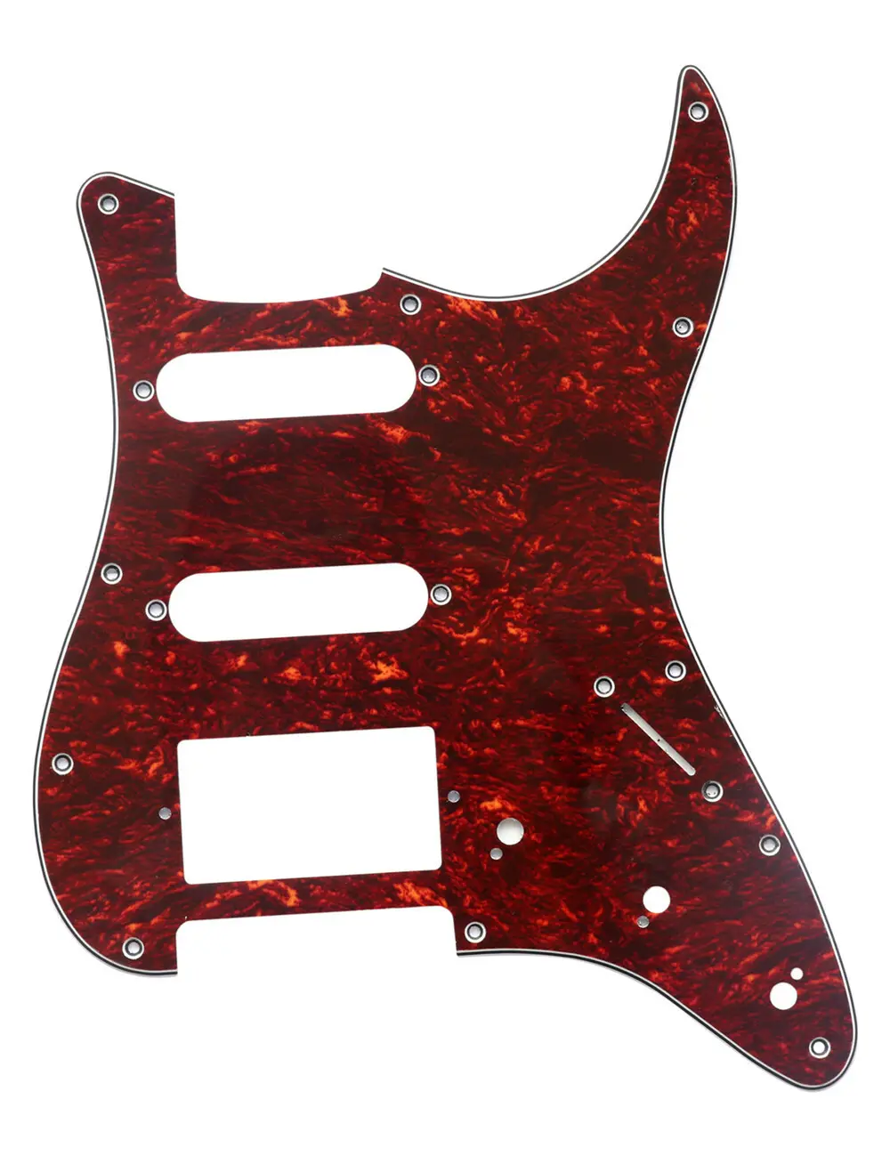 Metallor Electric Guitar Pickguards for Stratocaster Strat SSH 3 Ply Pick Guards Metallor Electric Guitar Pickguards for Stratocaster Strat SSH 3 Ply Pick Guards