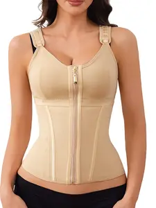 WindShape Women's Trainer For Women Tummy Control Postpartum Shapewear Underwear Casual,waist top zipper shaping corset