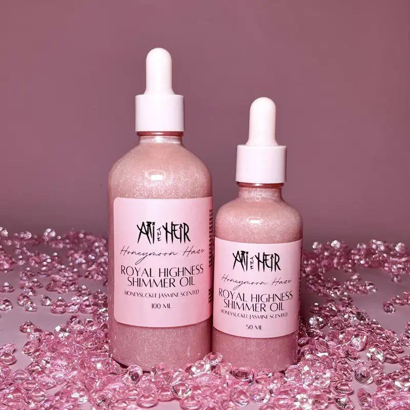 Honeymoon Haze Shimmer Body Oil - Honeysuckle Jasmine scented