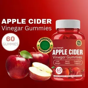 Organic ACV Gummies | 500mg Apple Cider Vinegar + 50% Daily B12 | Vegan & Low Sugar