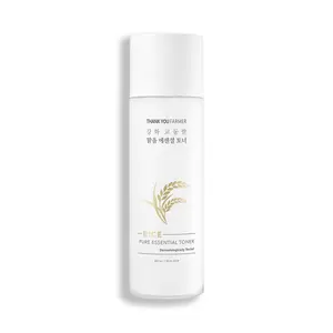 THANK YOU FARMER Rice Pure Essential Toner 200ml [Moisturize, Brighten & Repair for Radiant Skin]
