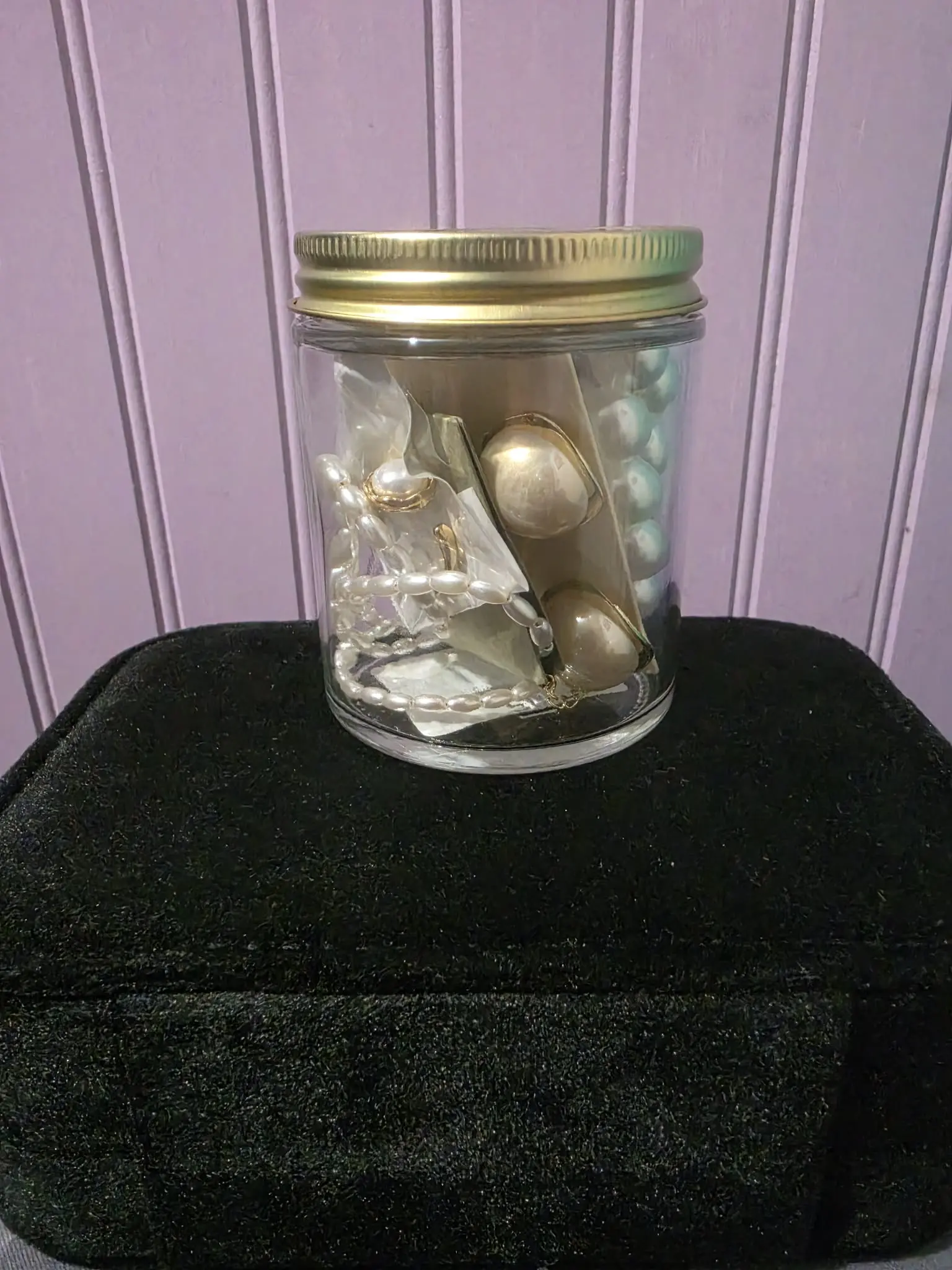 Ivory Glow 2 -Curated Jewelry Jar