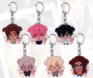 AlienStage Keychain - Cool Alien Stage Shaped Key Ring for Trendy Fans Featuring Adorable Character Designs