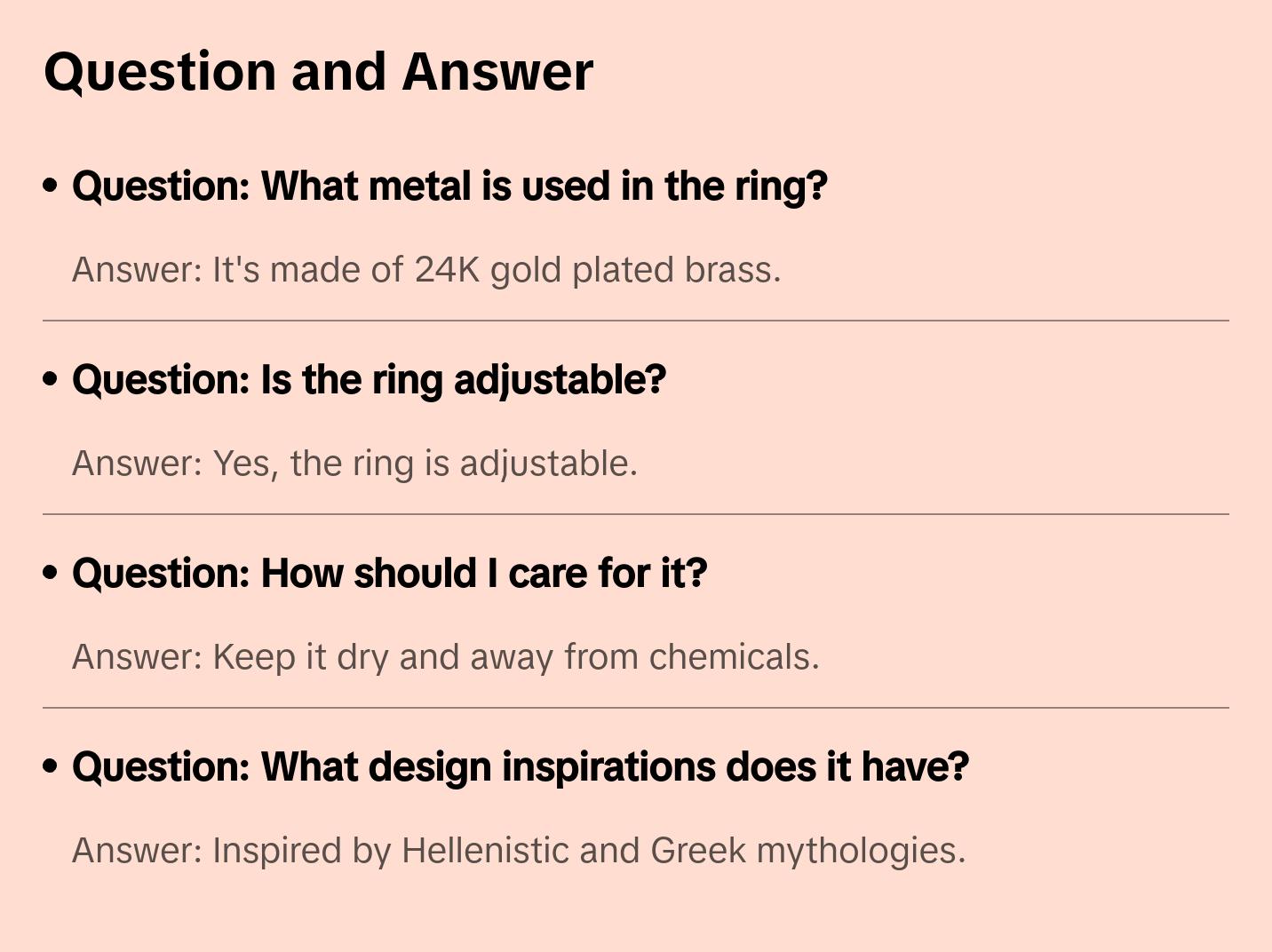 Leafs All around Ring