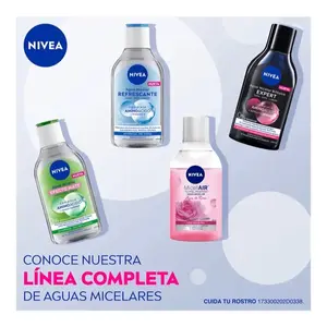 NIVEA Micellar Water Toner Make up remover  400ml - Skincare rose  water Makeup Cleansing Hydrating Gentle