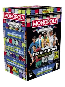 2026 Panini Prizm Monopoly FIFA World Cup 2026 Trading Card Box (Blaster)