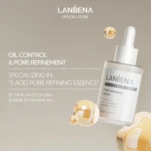 LANBENA New Upgrade Pore Minimizer Serum Oil Control Moisturizing Shrink Pores 15ml