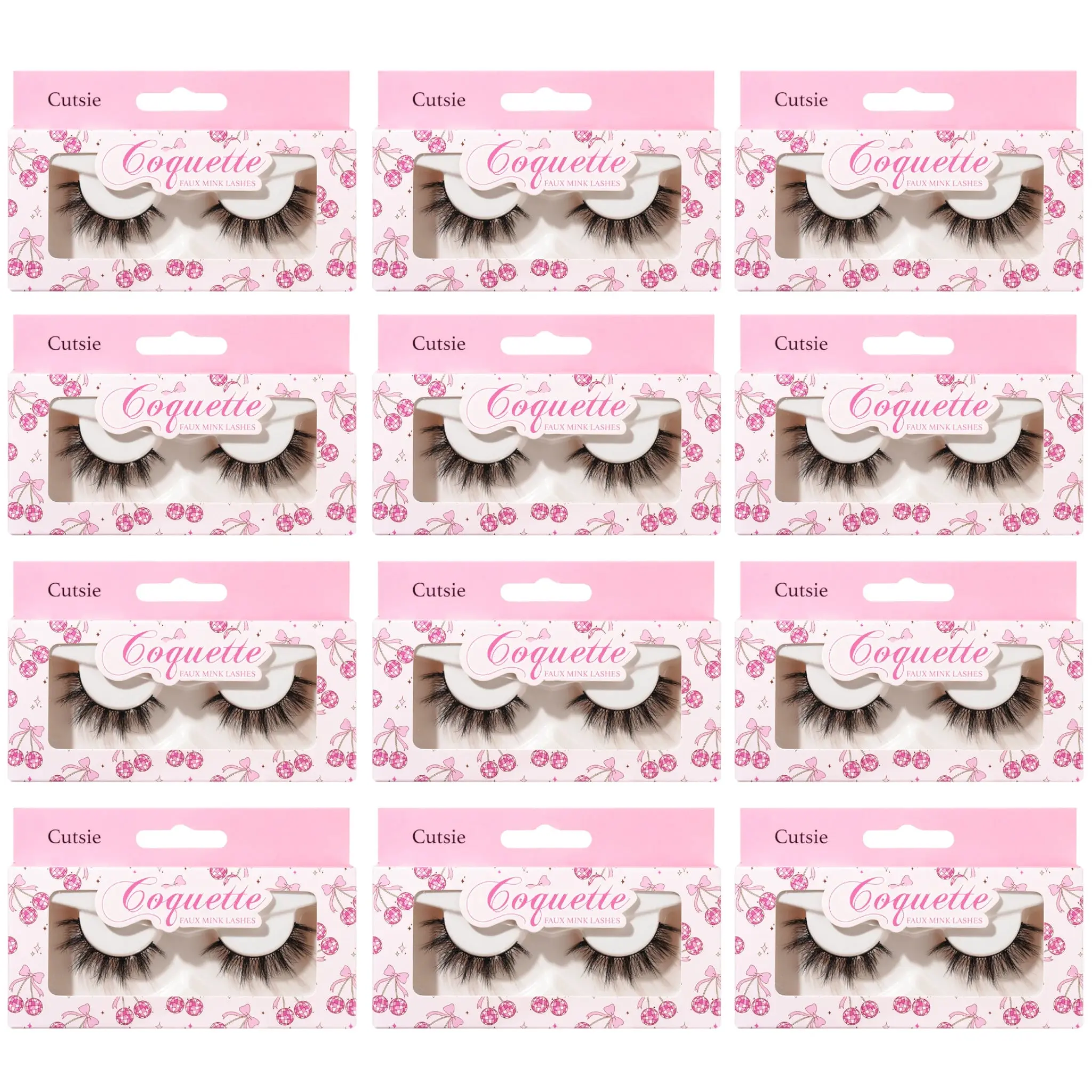 Coquette Lashes Cutsie 10 - Wholesale 12 Units (CQT10)