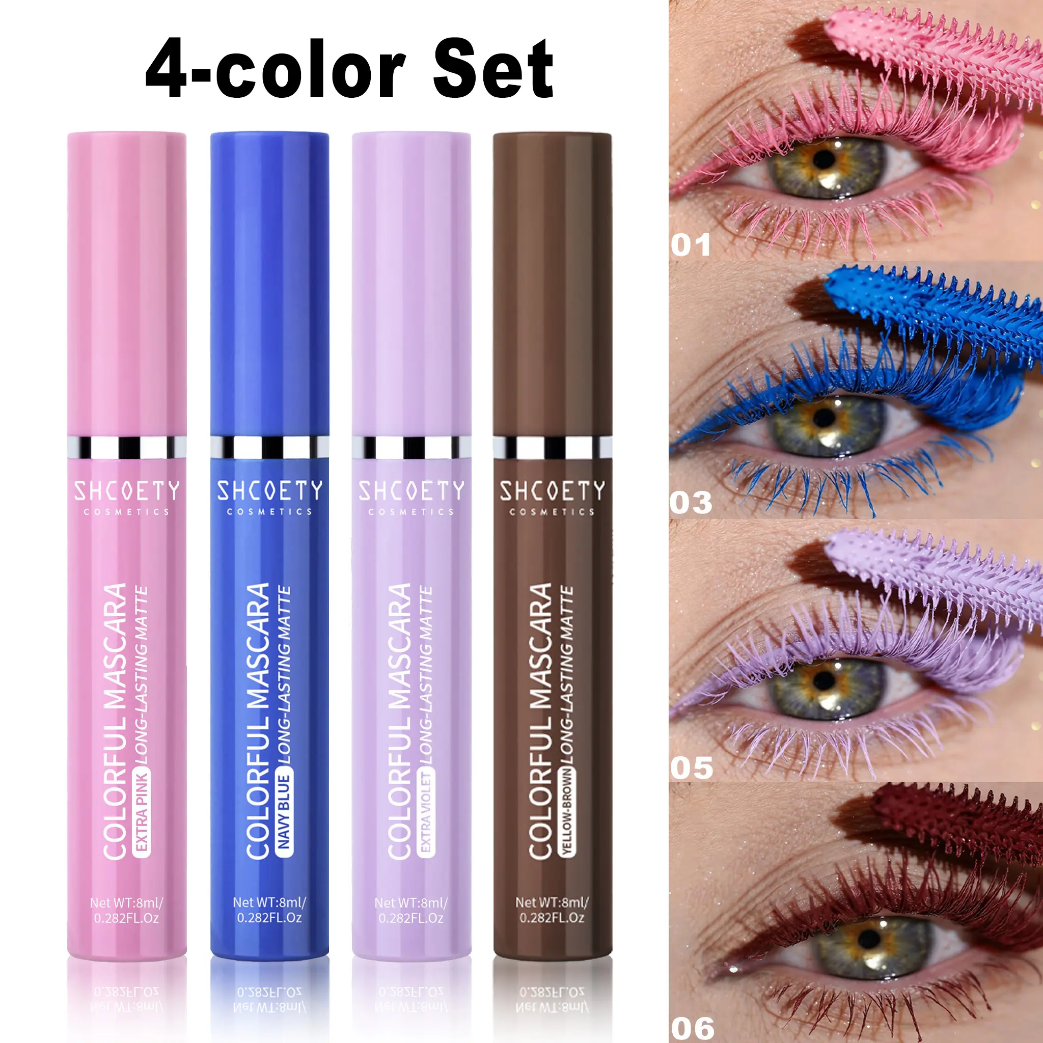 4 Colors Set