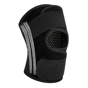 Knee Braces for Women Men Knee Braces for Knee Pain ACL MCL Arthritis Joint Pain Relief, Light Patella Brace with Side Stabilizers for Meniscus Tear, Adjustable Compression Sleeve Patellar Tendon Support Strap (Black-Left, X-Large)