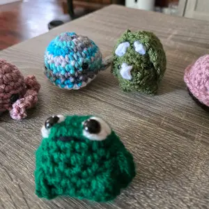 mini handmade amigurumi