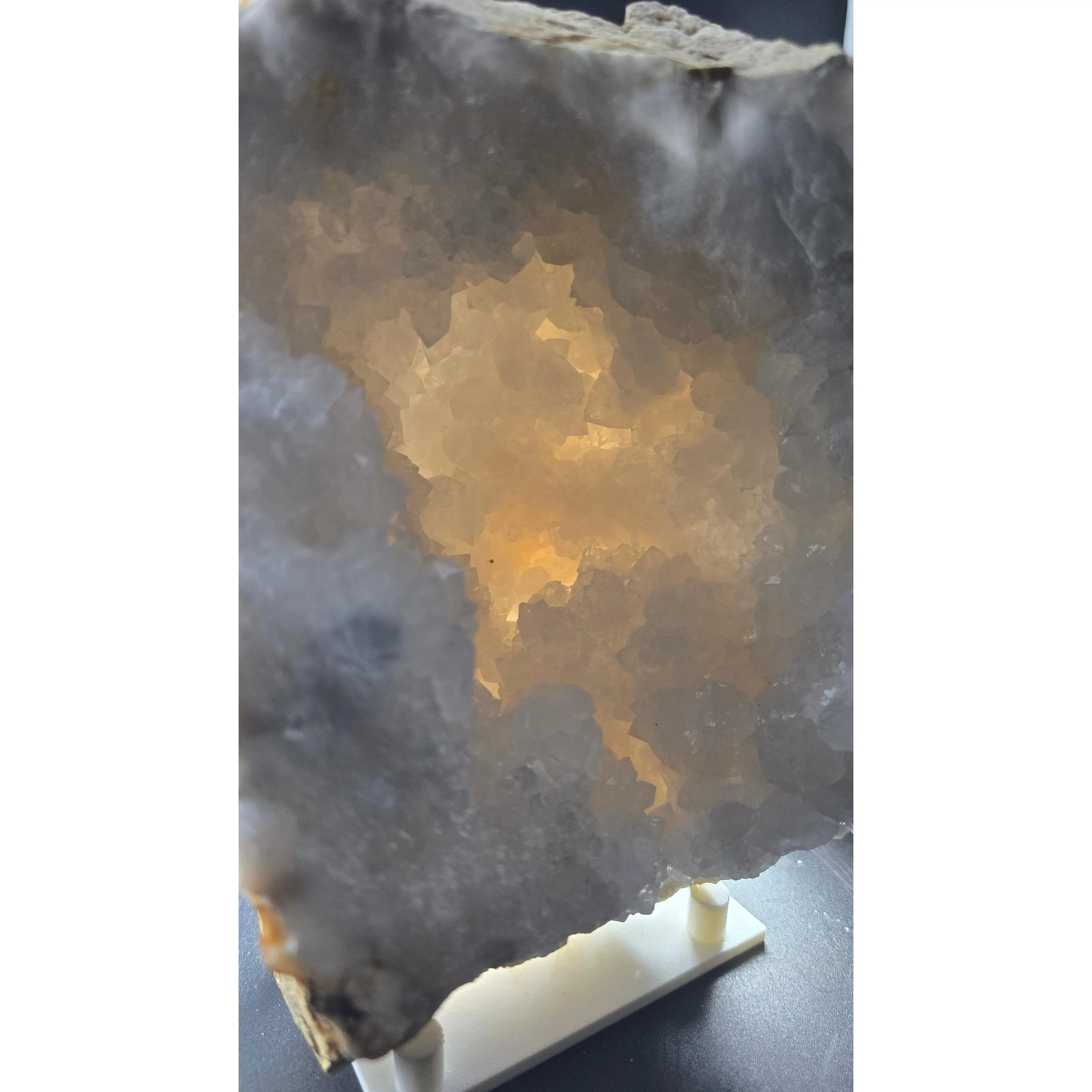 Morocco Water Quartz Geode – 8.17 lbs