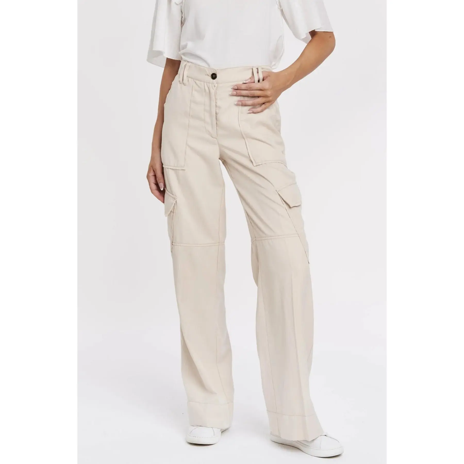 Another Love Cairo Cargo Pant in Fawn