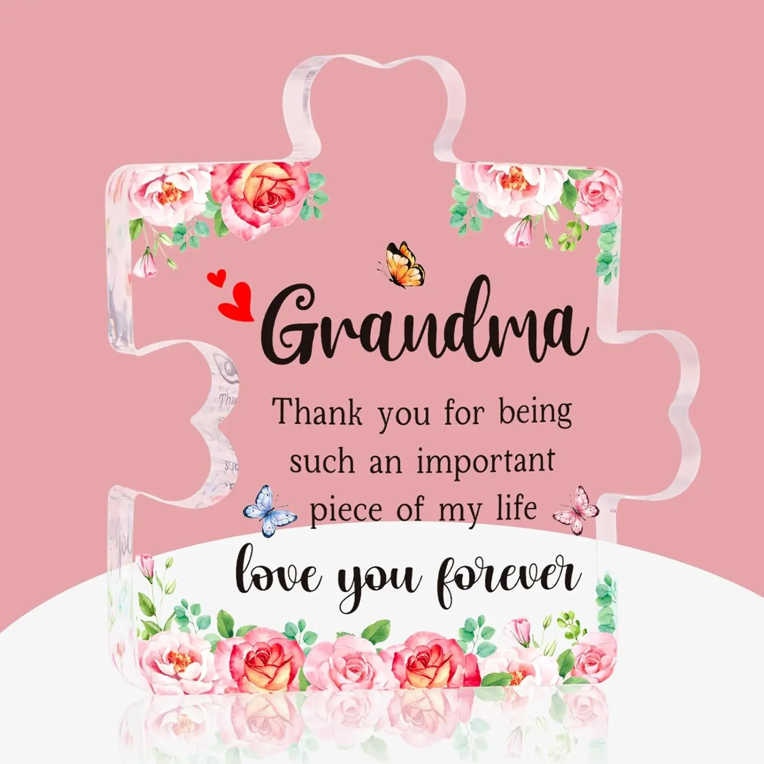 Mothers Day Grandma Gifts from Grandchildren - Mothers Day Birthday Gifts for Grandma Grandmother Nana from Granddaughter Grandson Grandkids