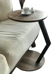 C Shaped SideEnd Table