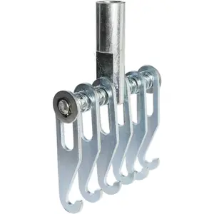 6-Claw Hook Dent Puller Tool - Heavy Duty Adjustable M16 Thread Auto  Repair Kit for  Sheet Metal Dent Removal