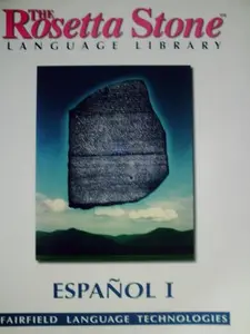 USED-The Rosetta Stone Language Library Espanol 1 by Fairfield Language Technologies (Paperback)