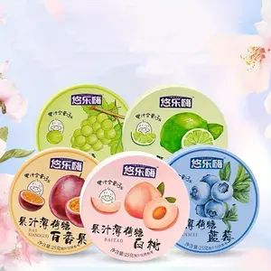 Youlehai Mint Juice Candy – Sugar-Free, Fresh Breath Chewable Candies, Pack of 5