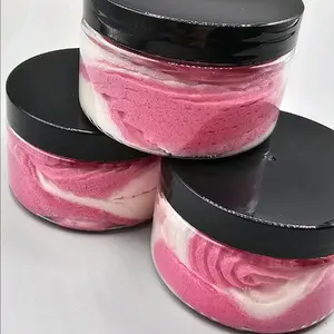 Black Raspberry Vanilla Sugar Scrub Body Care Cocoa Gentle Exfoliant Coconut Cocoa Butter