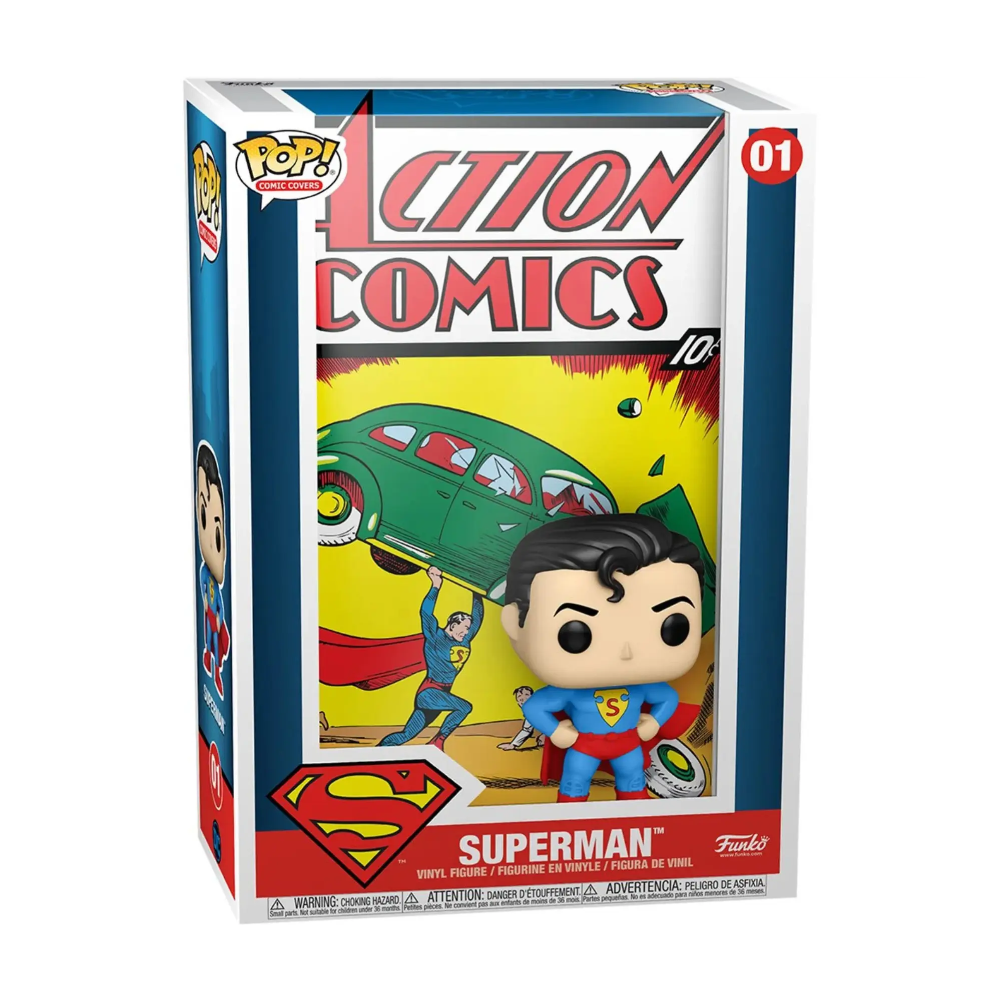 Superman Action Comics Funko Pop! DC Comic Cover Figure #01