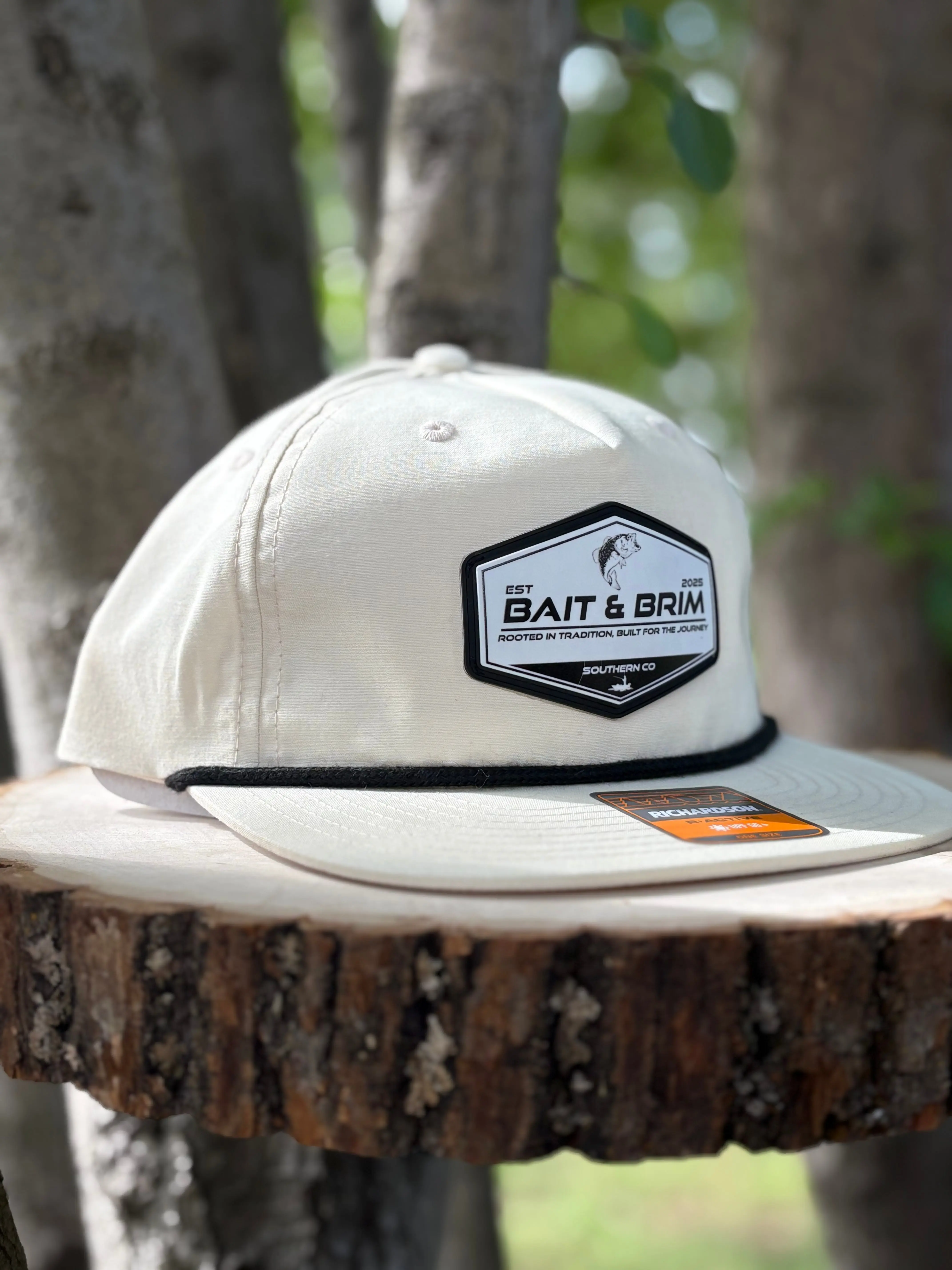 Bait & Brim | Richardson 256 Umpqua Rope Snapback – BIRCH/BLACK