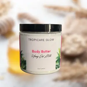 Honey Oat Milk Body Butter| Body Care| Lotions Moisturizer