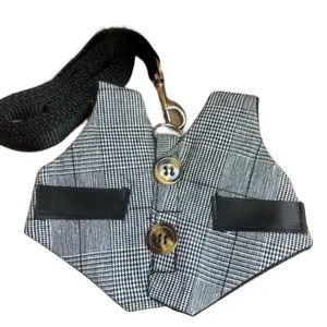 Pet Dress Suit Vest Rabbit/Cat Harness Vest & Leash petleash fursaver cute gift breakaway dog leash